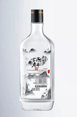 晶白玻璃瓶-044  